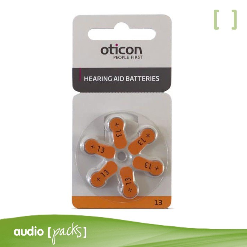 30 pilas Oticon naranjas para audífonos  (13)